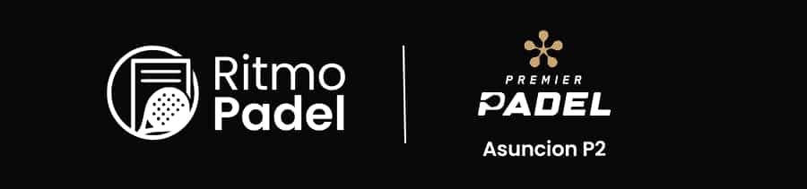 Ritmo Padel and Premier Padel Logo With Information About Current Tournament